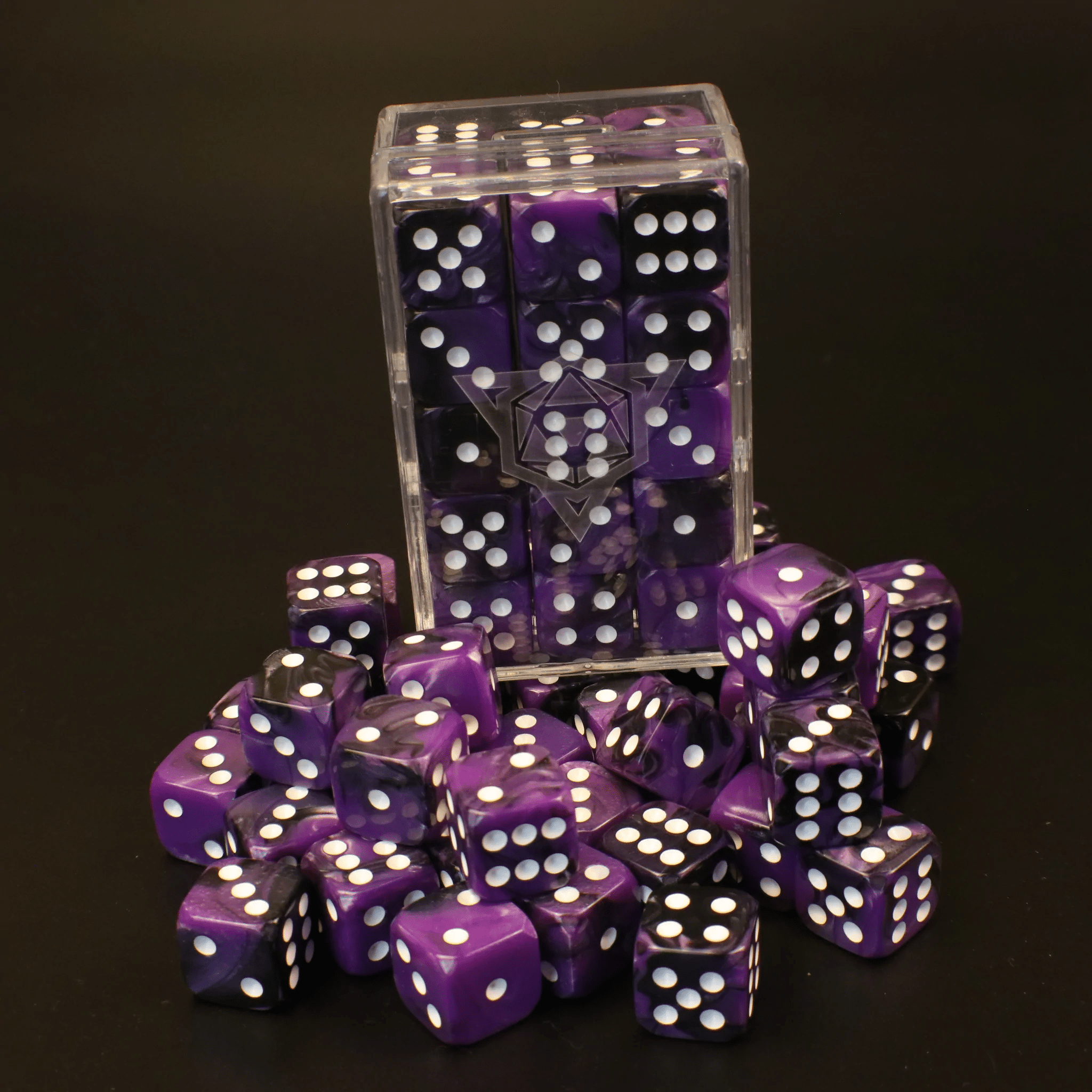 Die Hard Vanguard Nocturne & Orchid 30D6 14mm Dice Pack image 0